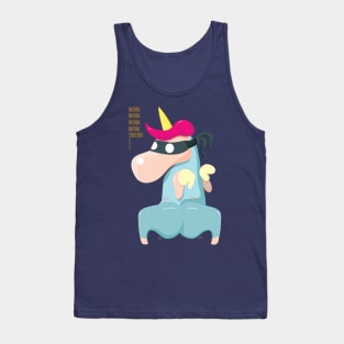 Unicorn Twerk Ninja Tank Top